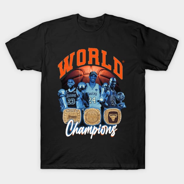 World Champions Graphic Tee T-Shirt by ShirtsPlug